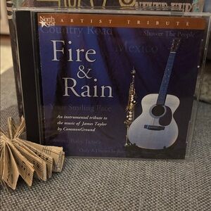 Fire & Rain Instrumental Tribute CD to James Taylor